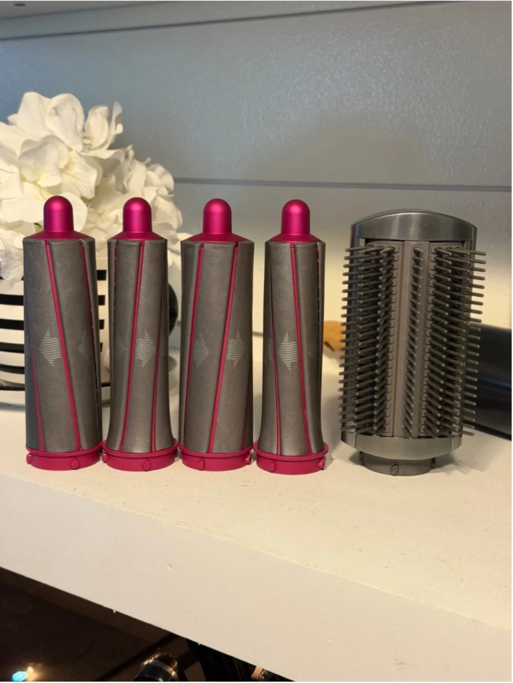 Dyson Airwrap Attachments Curling Barrels & Brush